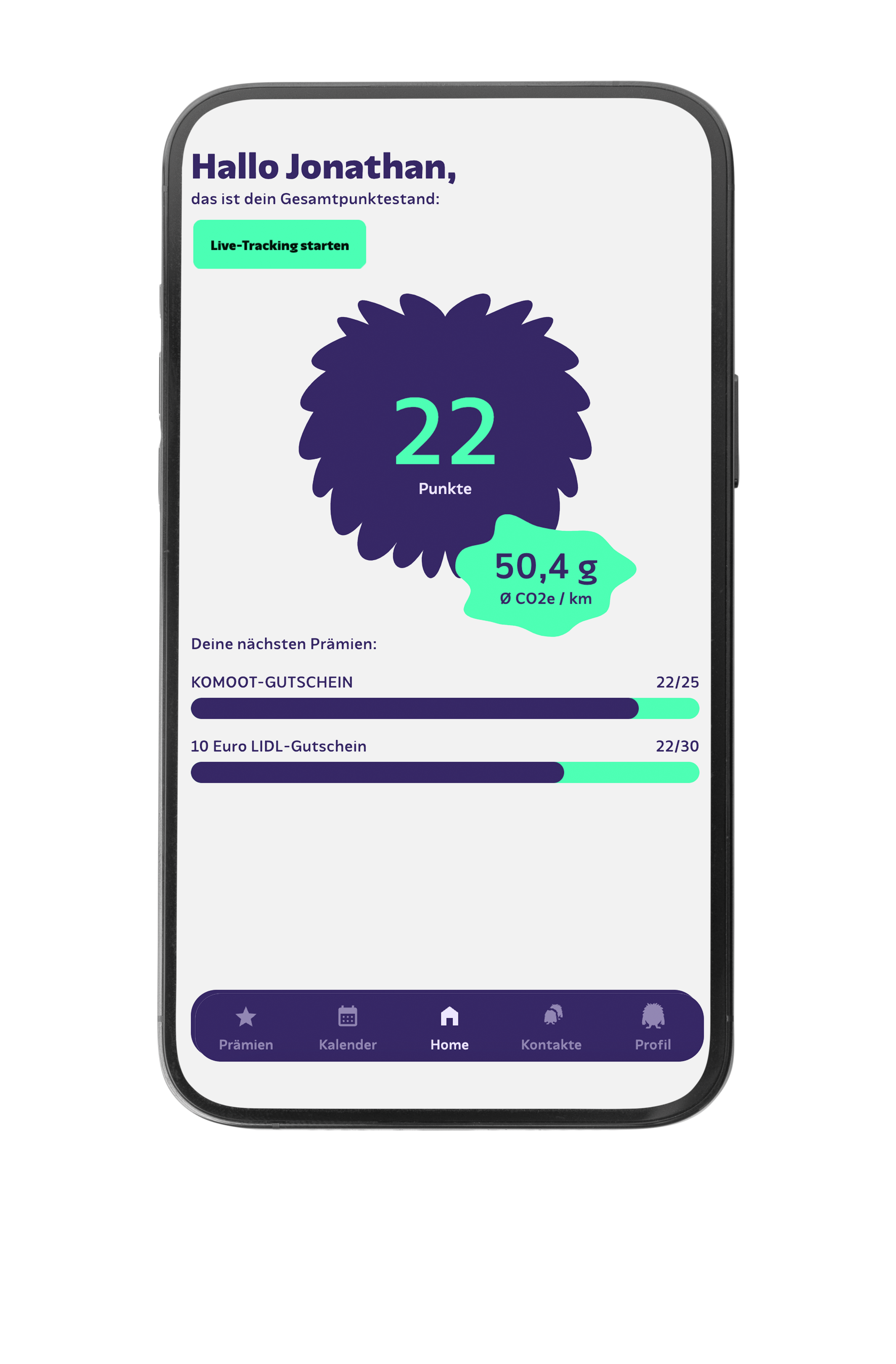 Live-Tracking-Mockup